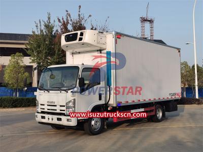 ISUZU freezer van with Carrier refrigeration unit