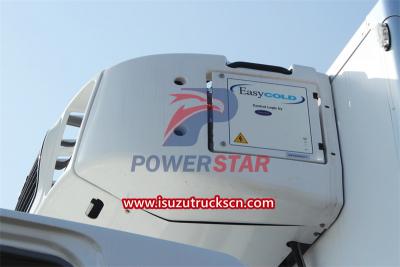 ISUZU GIGA freezer van with Carrier refrigeration unit