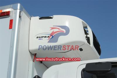 ISUZU GIGA freezer van with Carrier refrigeration unit