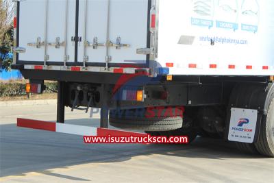 ISUZU GIGA freezer van with Carrier refrigeration unit