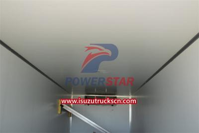 ISUZU GIGA freezer van with Carrier refrigeration unit