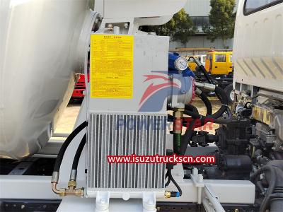 ISUZU 700P cement mixer truck for sale