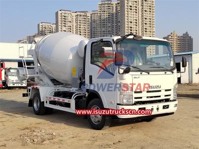 ISUZU 700P cement mixer truck for sale