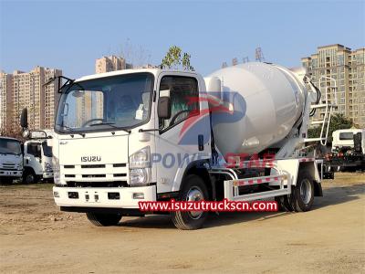 ISUZU 700P cement mixer truck for sale