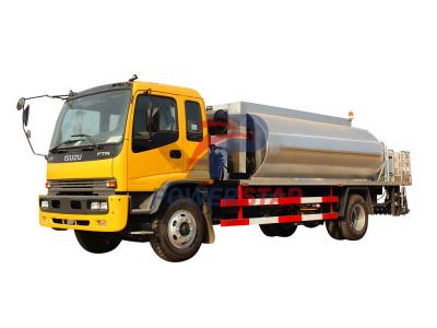 ISUZU FTR bitumen distributor truck for sale