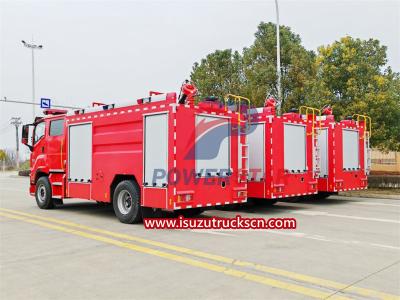 ISUZU GIGA 6 wheeler foam fire truck