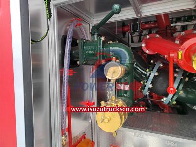 ISUZU GIGA 6 wheeler foam fire truck