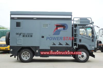 ISUZU NPR RV 4X4 Truck Camper Trailer Motorhome