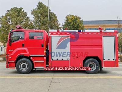 ISUZU GIGA 6 wheeler foam fire truck