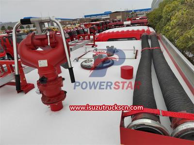 ISUZU GIGA 6 wheeler foam fire truck