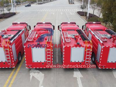 Isuzu GIGA 8000L fire fighting truck on sale