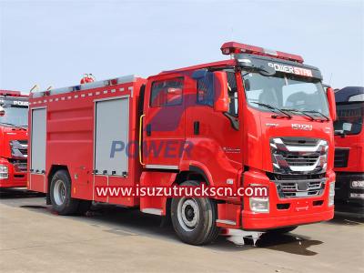 ISUZU fire truck GIGA pumper fire engine