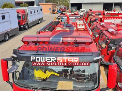 ISUZU fire truck GIGA pumper fire engine