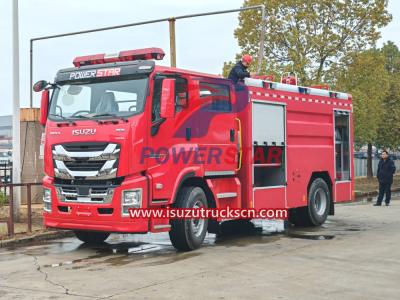 Isuzu Giga Water Foam Tank Fire Fighting Tender for Philippines