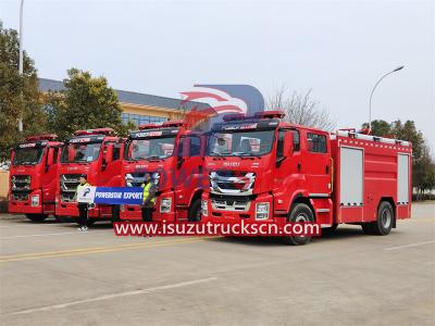 ISUZU fire truck GIGA pumper fire engine