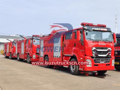 ISUZU fire truck GIGA pumper fire engine