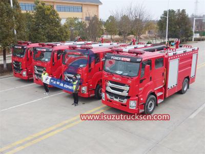 Isuzu GIGA 8000L fire fighting truck on sale