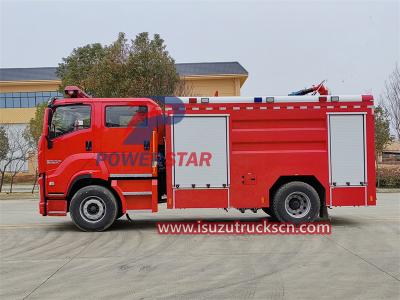 Isuzu GIGA 8000L fire fighting truck on sale
