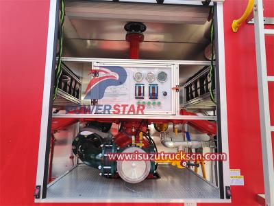 Isuzu GIGA 8000L fire fighting truck on sale