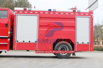 ISUZU GIGA foam fire fighting vehicle
