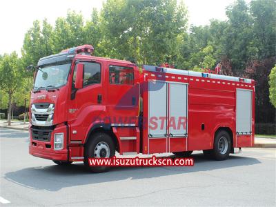 ISUZU GIGA 8000 liters water fire truck