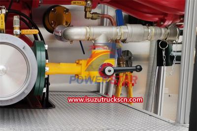 ISUZU GIGA foam fire fighting vehicle