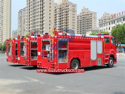 ISUZU GIGA 8000 liters water fire truck