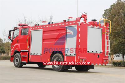 ISUZU GIGA foam fire fighting vehicle