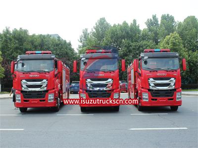 ISUZU GIGA 8000 liters water fire truck