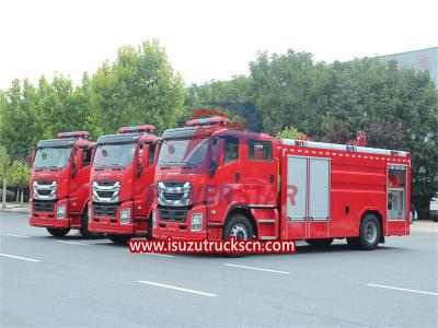 ISUZU GIGA 8000 liters water fire truck