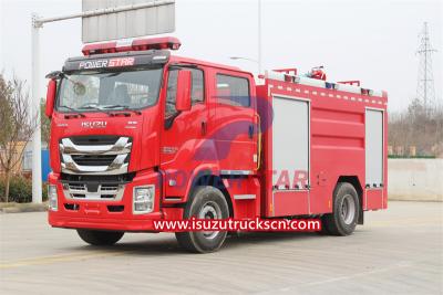 ISUZU GIGA foam fire fighting vehicle