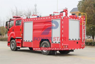 ISUZU GIGA 5000 liters foam fire truck