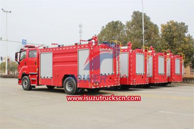 ISUZU GIGA foam fire fighting vehicle