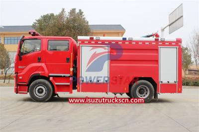 ISUZU GIGA 5000 liters foam fire truck