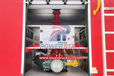 ISUZU GIGA 5000 liters foam fire truck