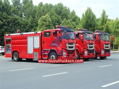 ISUZU GIGA 8000 liters water fire truck