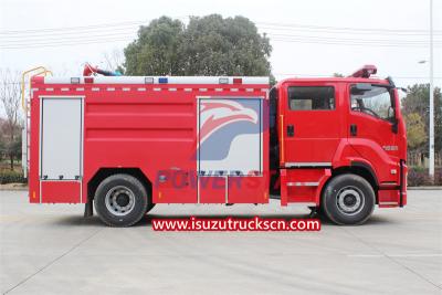 ISUZU GIGA foam fire fighting vehicle