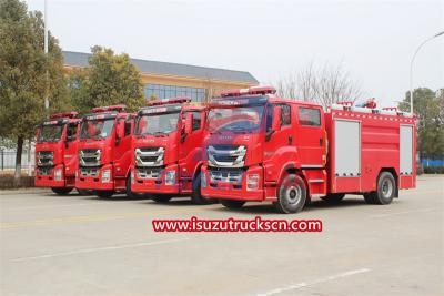 ISUZU GIGA 5000 liters foam fire truck