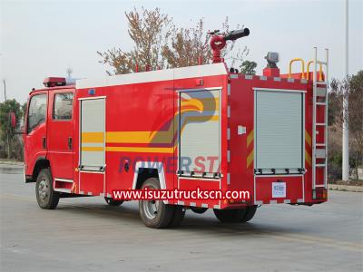 Philippine Isuzu NPR emergency fire tender truck