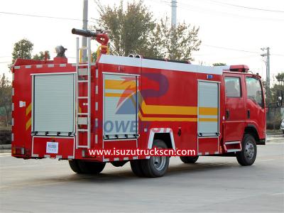 Philippine Isuzu NPR emergency fire tender truck