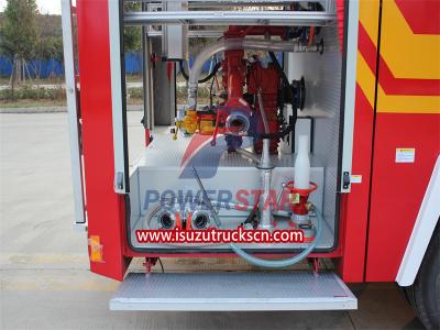 Philippine Isuzu NPR emergency fire tender truck