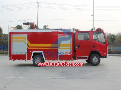 Philippine Isuzu NPR emergency fire tender truck