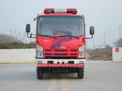 Philippine Isuzu NPR emergency fire tender truck