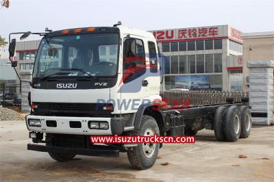 ISUZU FVZ 6×4 heavy duty chassis