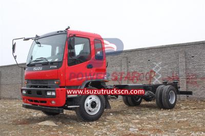 Isuzu FTR 205HP 6 wheels cargo truck chassis