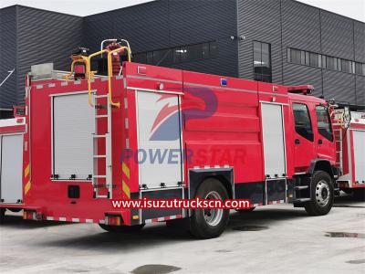 Philippine Isuzu FVR police fire truck