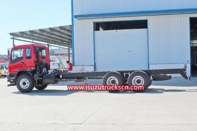 New Isuzu 6X4 10wheels cabin chassis trucks for sale