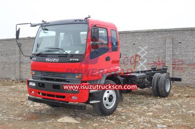 Isuzu FTR 205HP 6 wheels cargo truck chassis