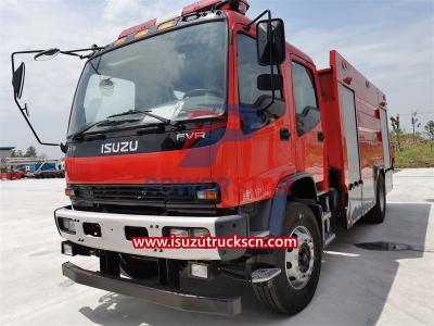 Philippine Isuzu FVR police fire truck