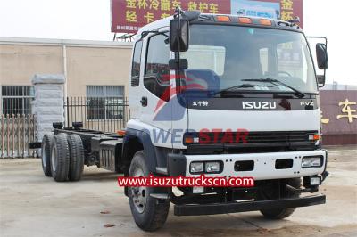 ISUZU FVZ 6×4 heavy duty chassis